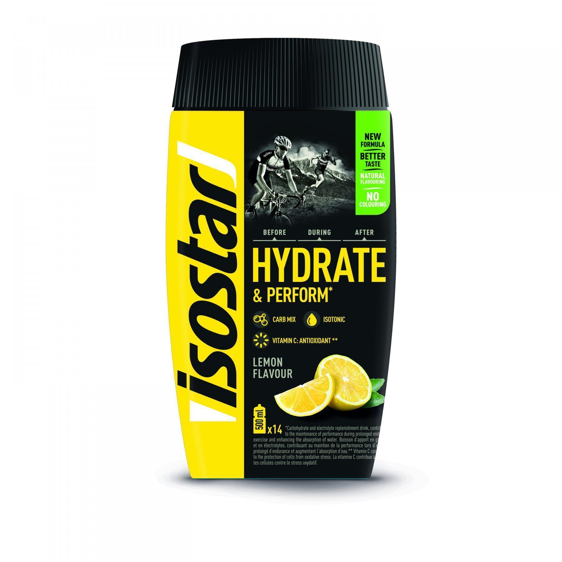 Polvo Isostar Hydrate & Perform citron (6 boîtes)