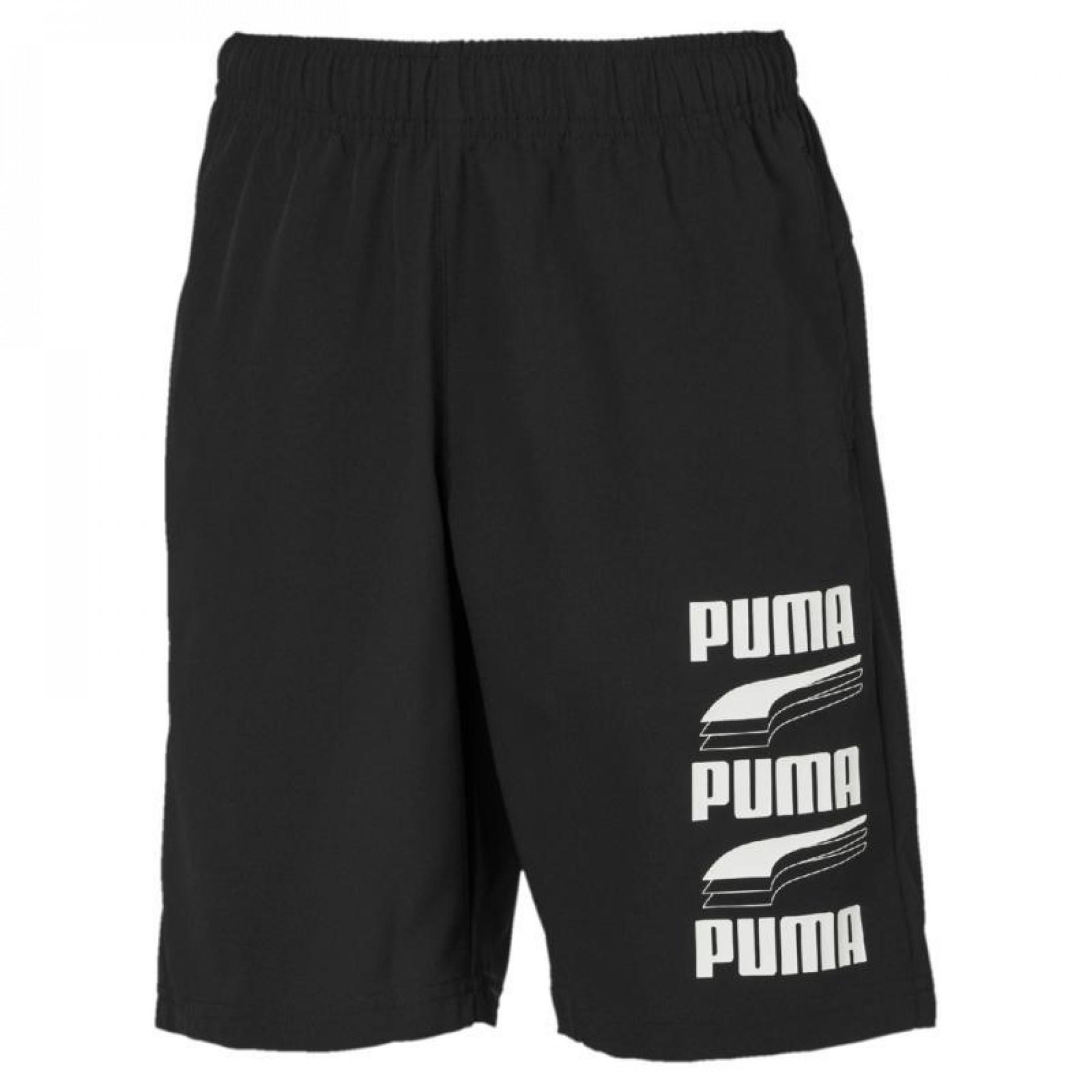 Pantalón corto para niños Puma rbl bold wvn