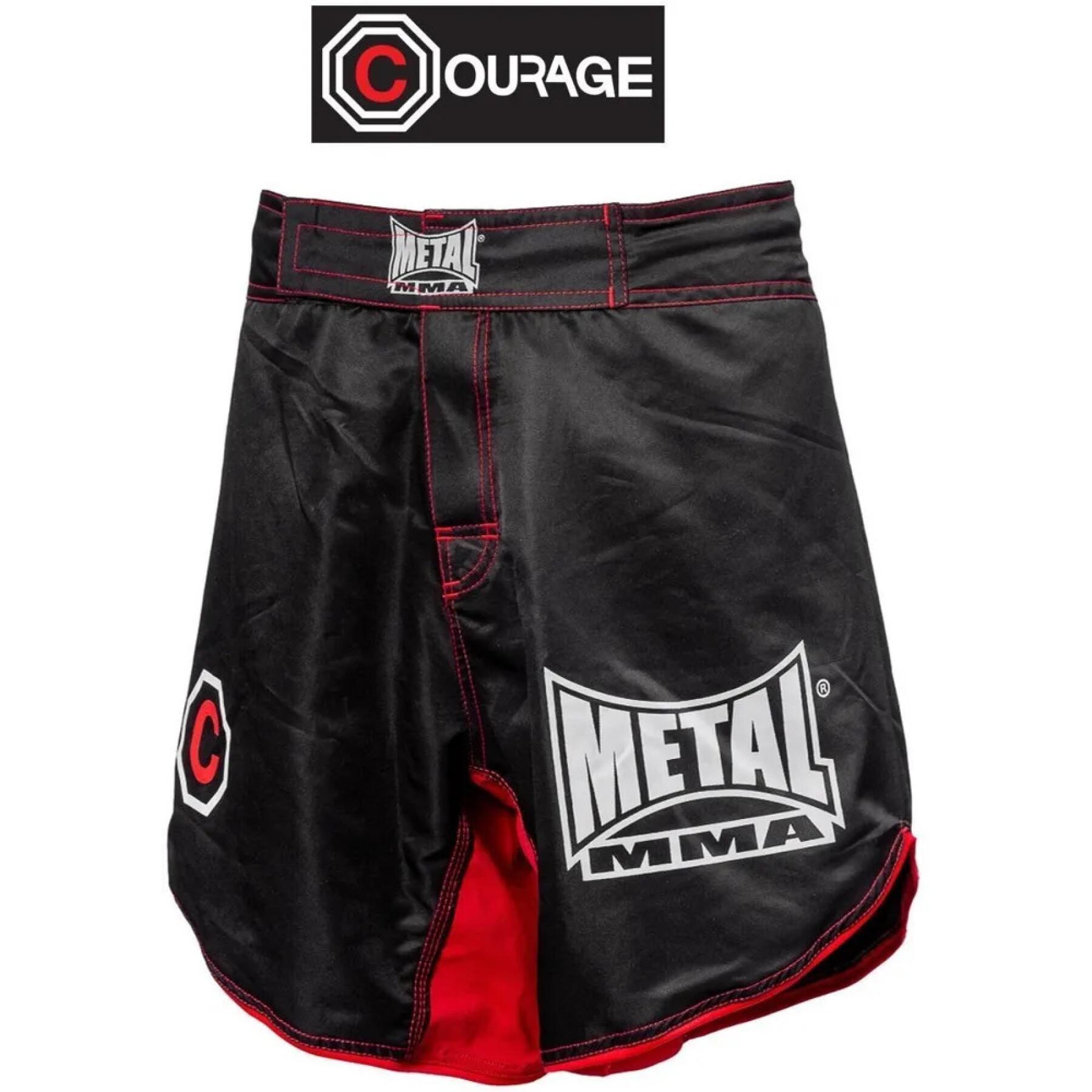 shorts de mma coraje Metal Boxe