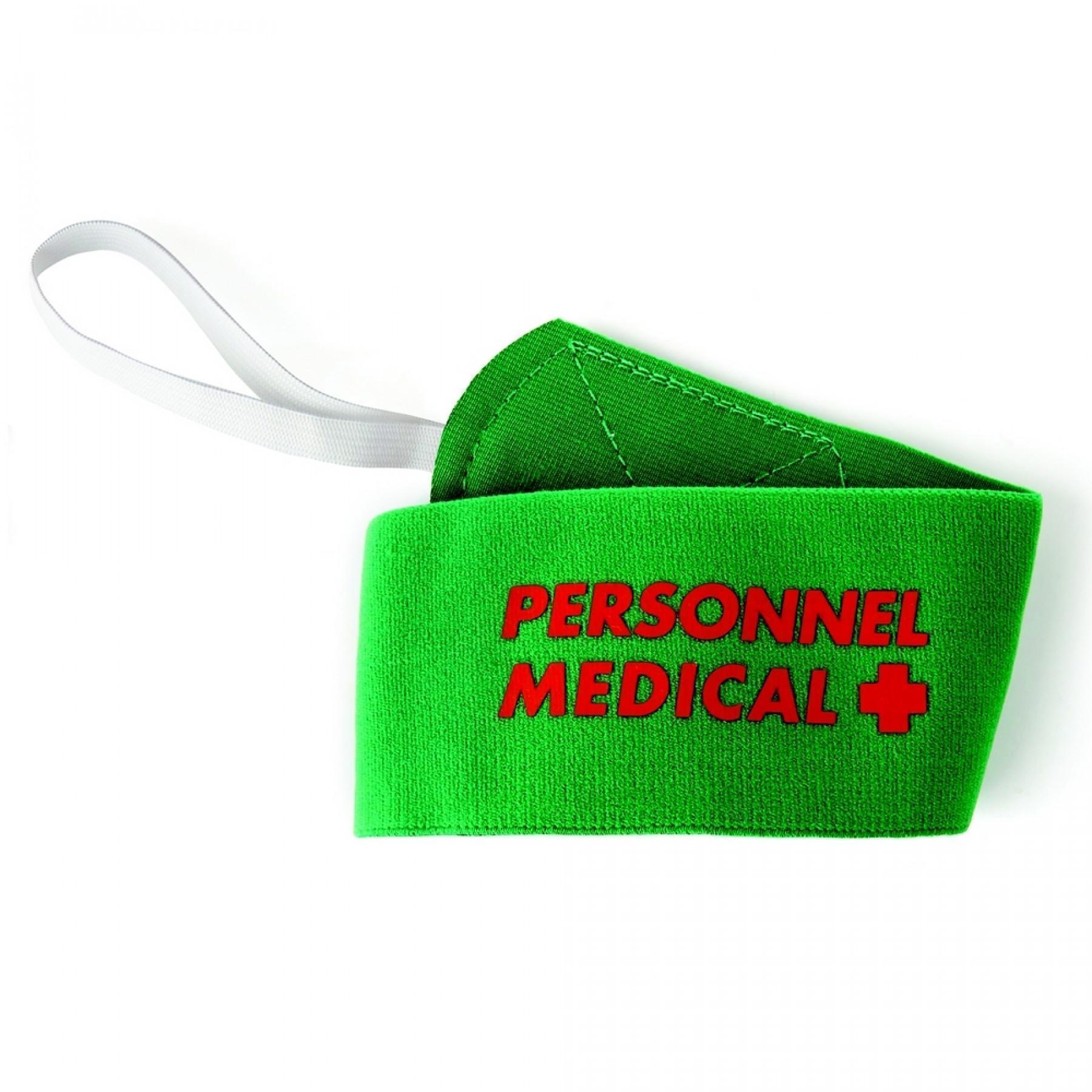 El brazalete de rugby de Tremblay personal médico
