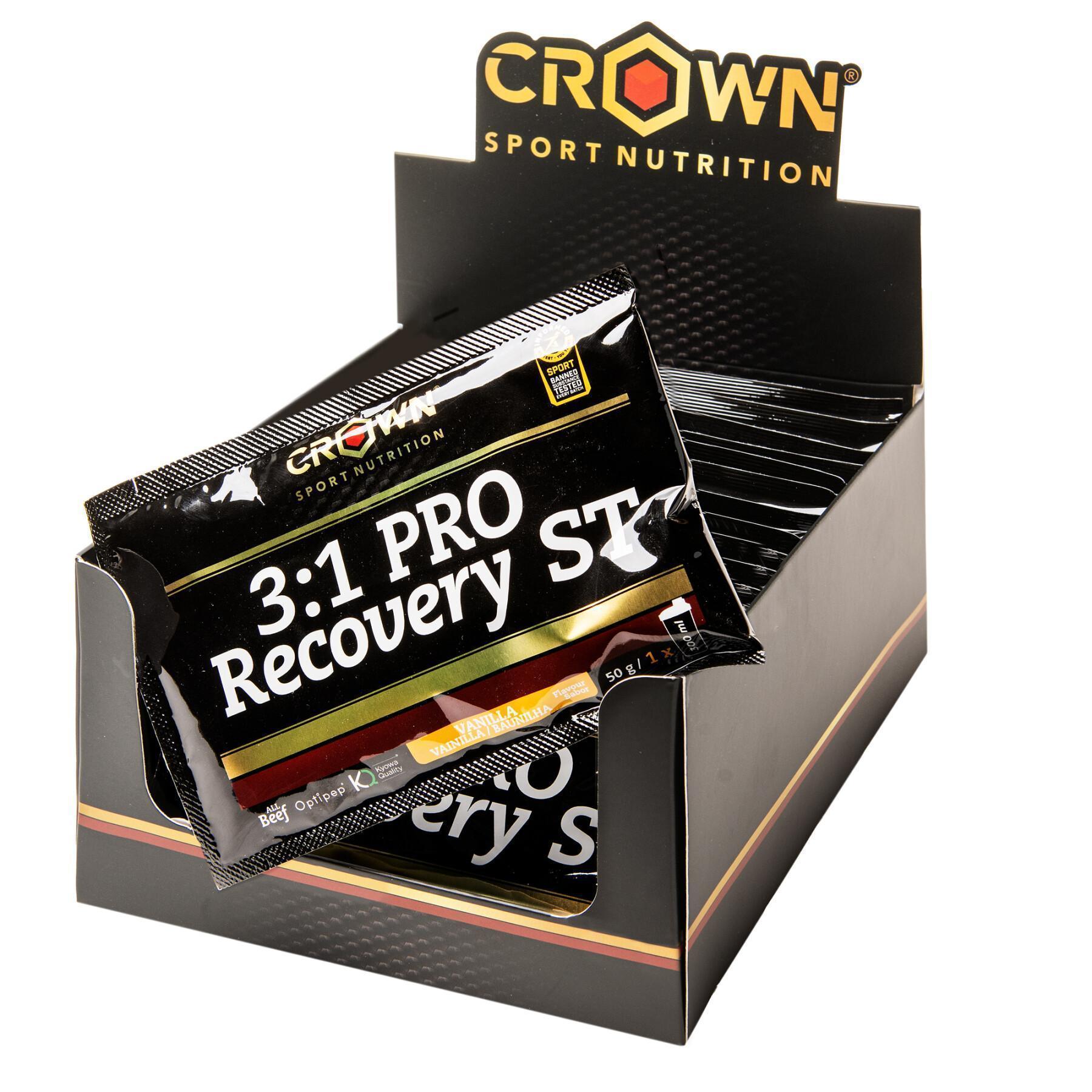 Recuperación adicional Crown Sport Nutrition 3:1 Pro St - vanille - 50 g
