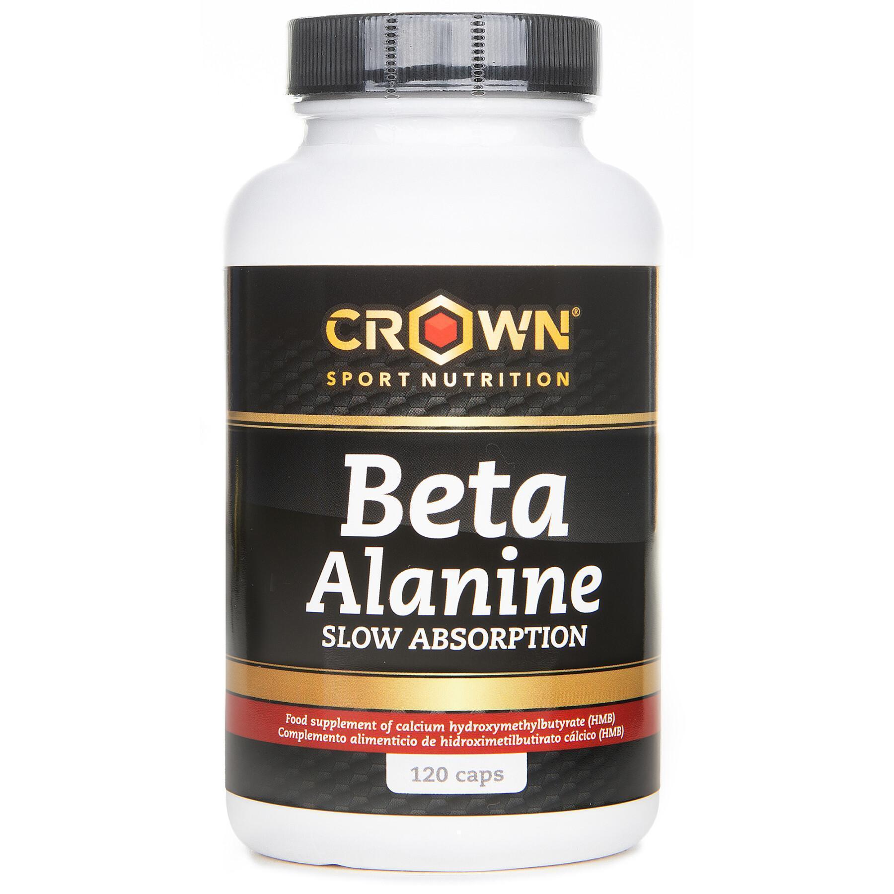 Cápsulas Crown Sport Nutrition Beta Alanine Slow Absorption - neutre - 120 onglets