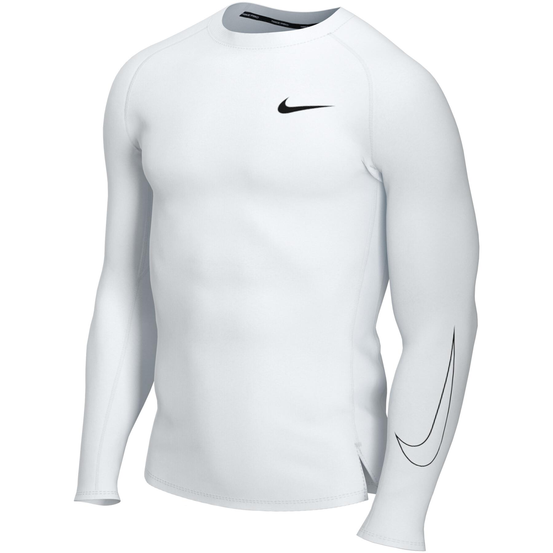 evidencia lema jugo Camiseta de compresión de manga larga Nike NP Dri-Fit - Ropa