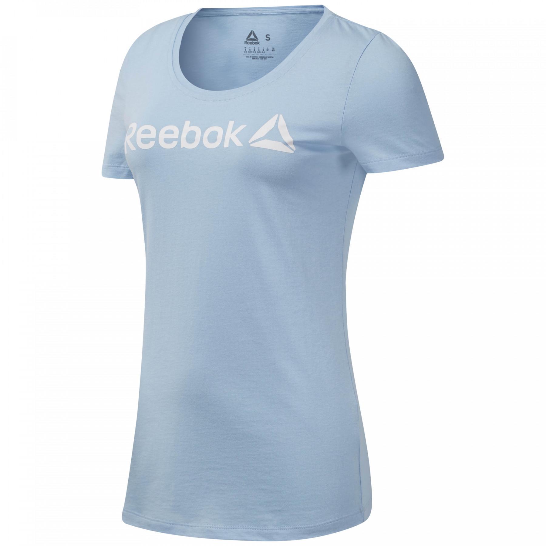 Camiseta de mujer con cuello redondo Reebok