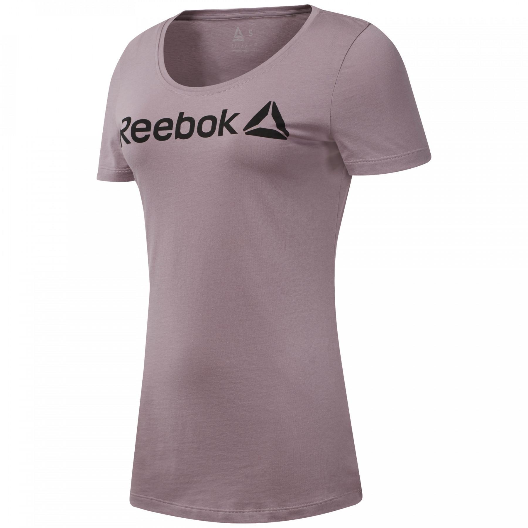 Camiseta de mujer con cuello redondo Reebok