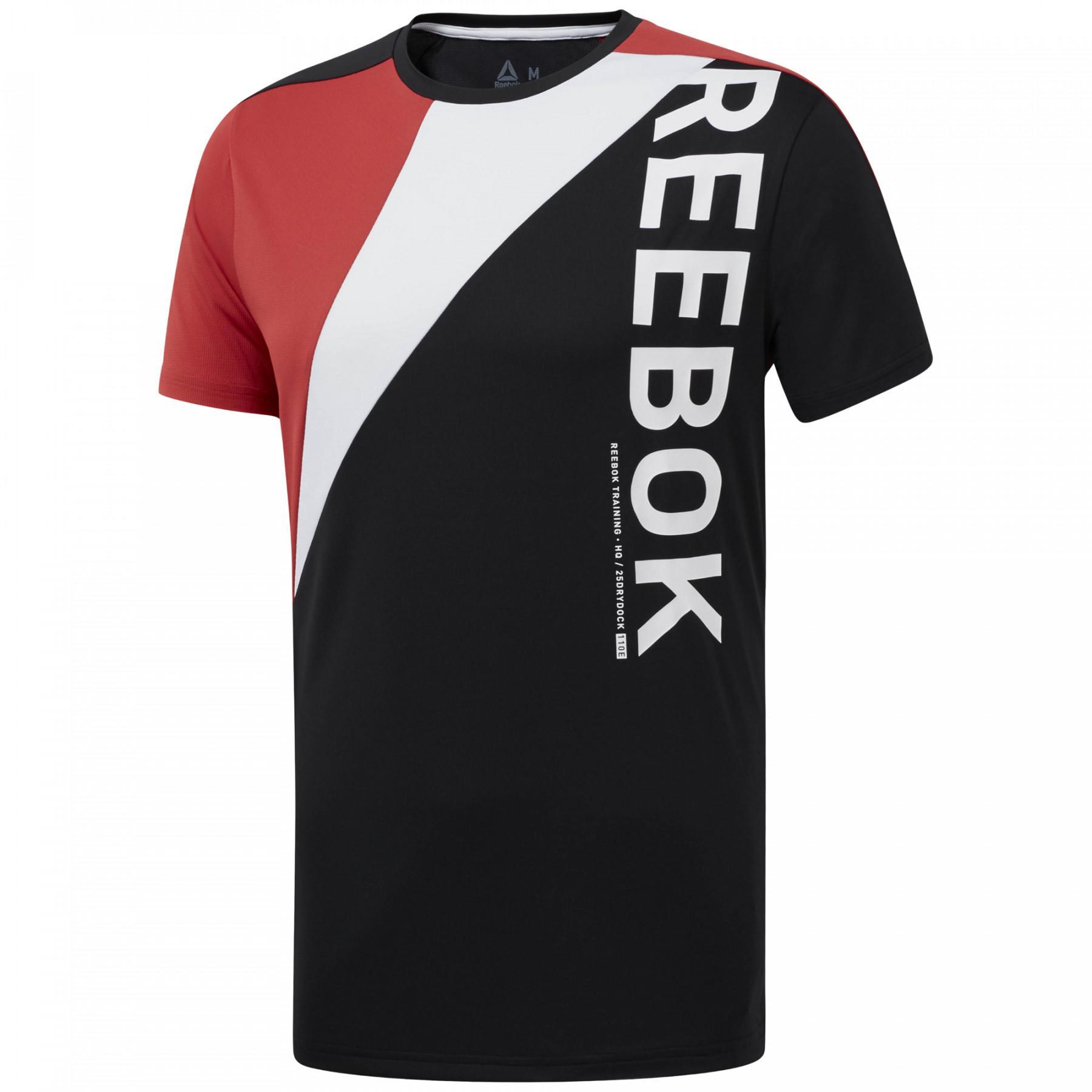 Camiseta Reebok One Series Training Colorblock