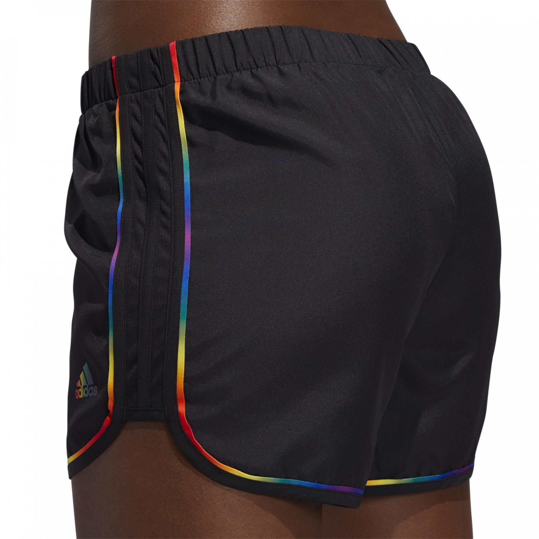 Pantalón corto mujer adidas Marathon 20 Pride