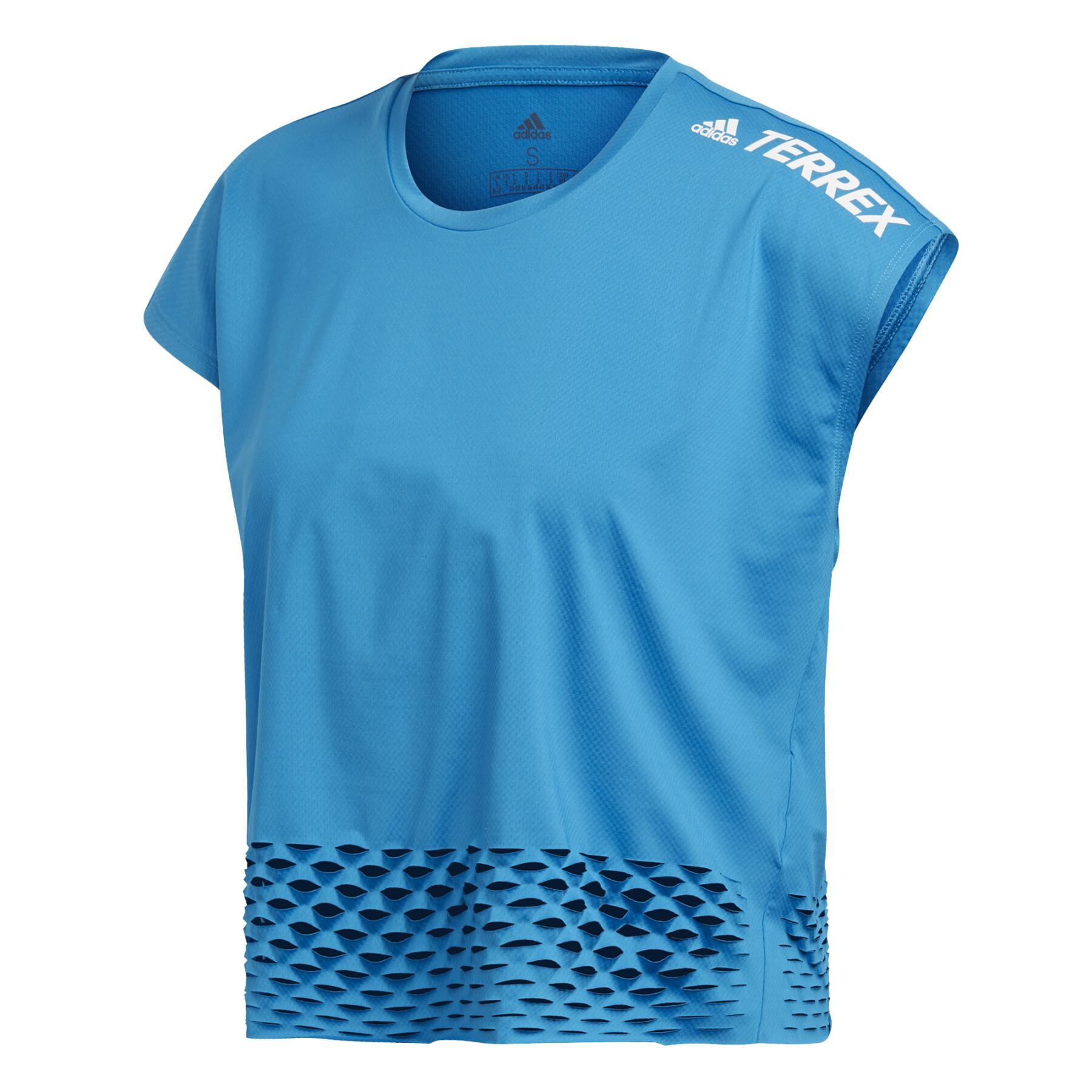 Camiseta de mujer adidas Terrex Agravic Trail Running