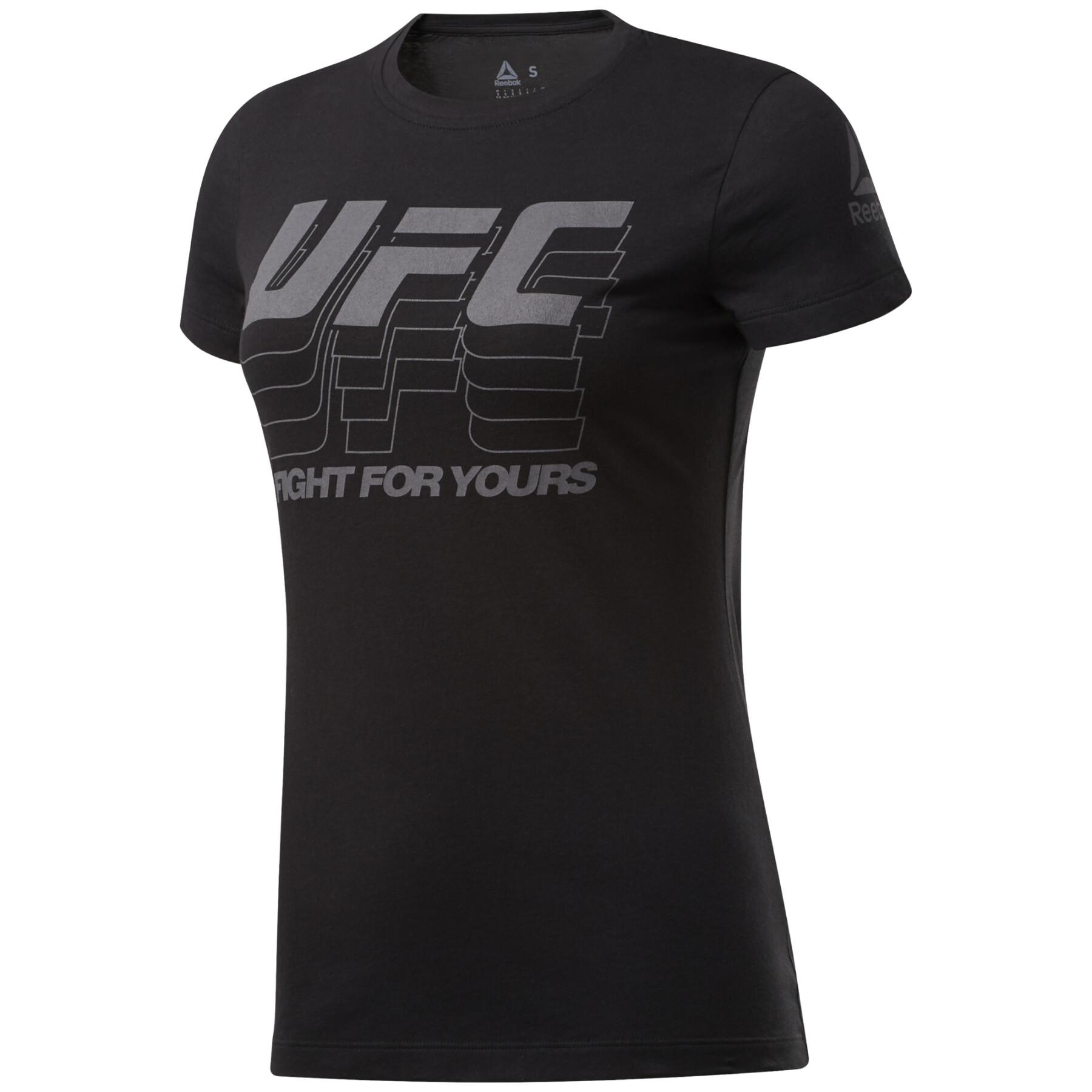 Camiseta mujer Reebok UFC FG Logo