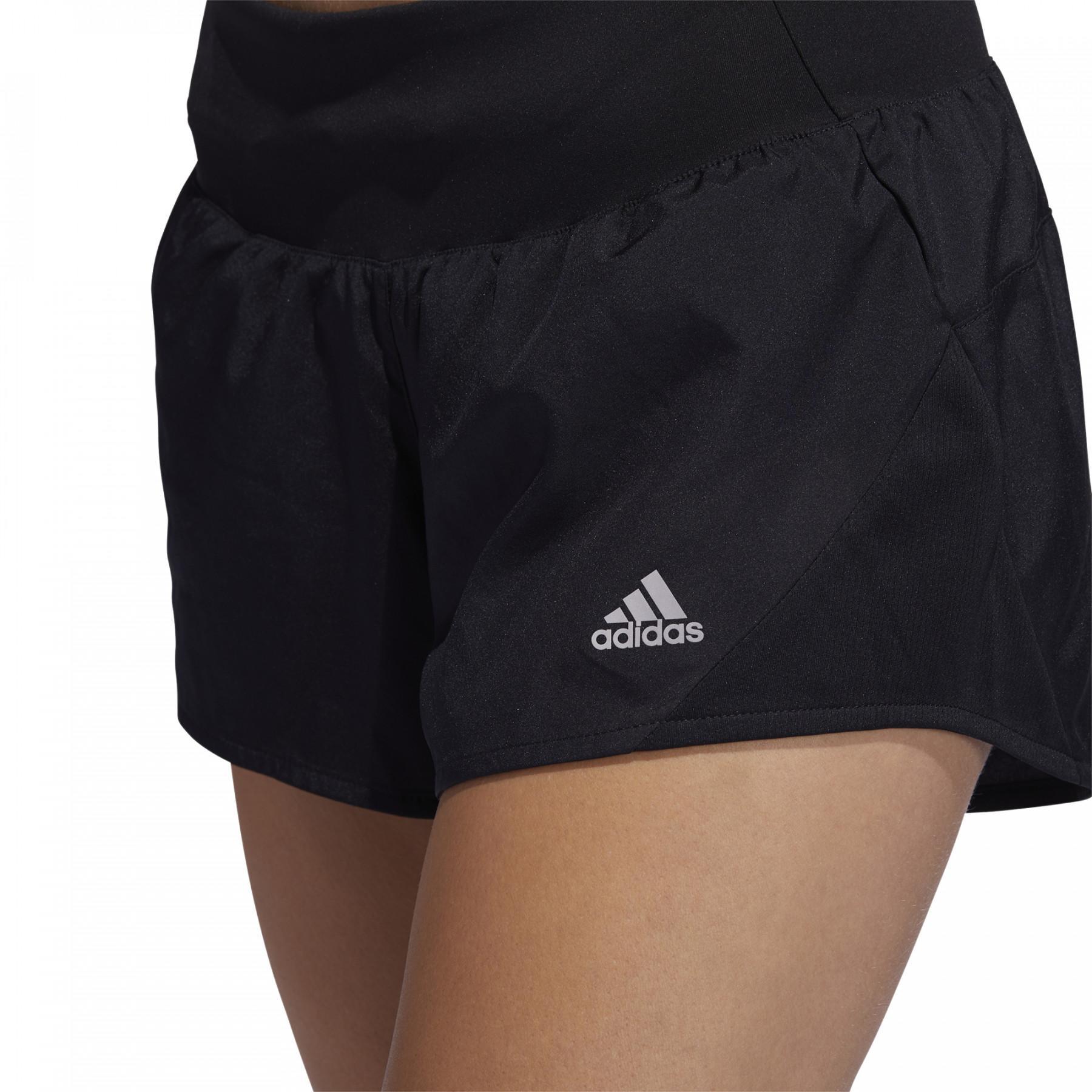 Pantalones cortos de mujer adidas Run It 3-Stripes PB