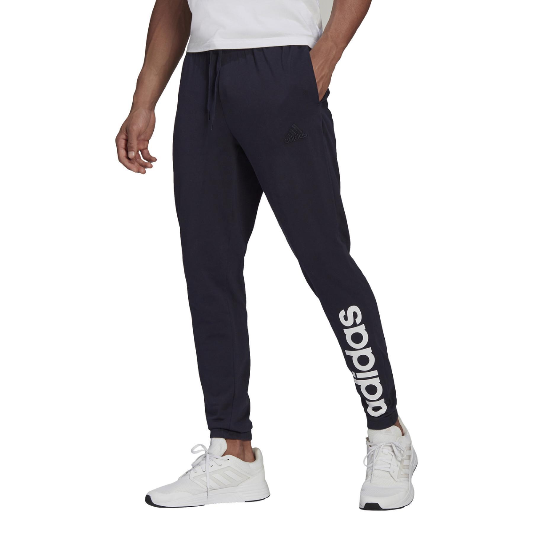 Pantalones adidas Essentials Single Tapered Elastic Cuff Logo