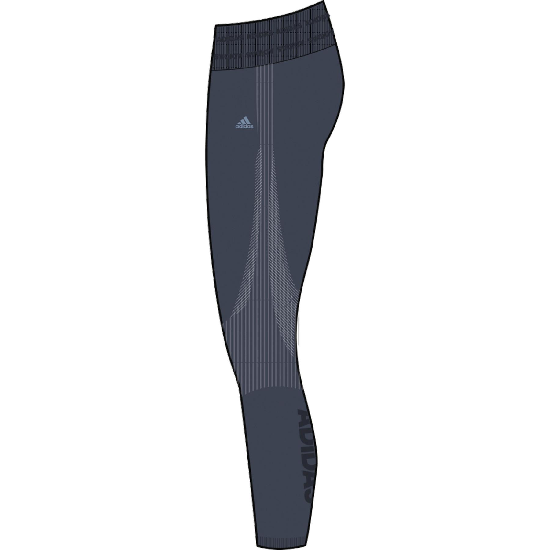 Leggings de cintura alta para mujer adidas Training Branded Aeroknit 7/8