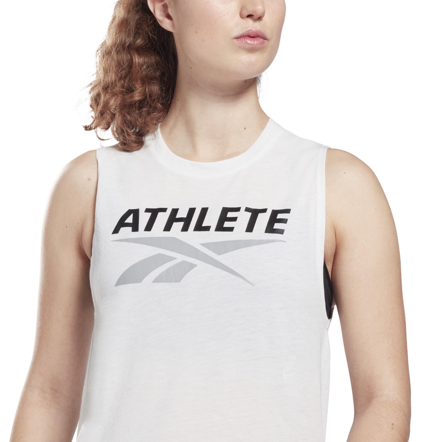 Camiseta de tirantes para mujer Reebok Athlete Vector
