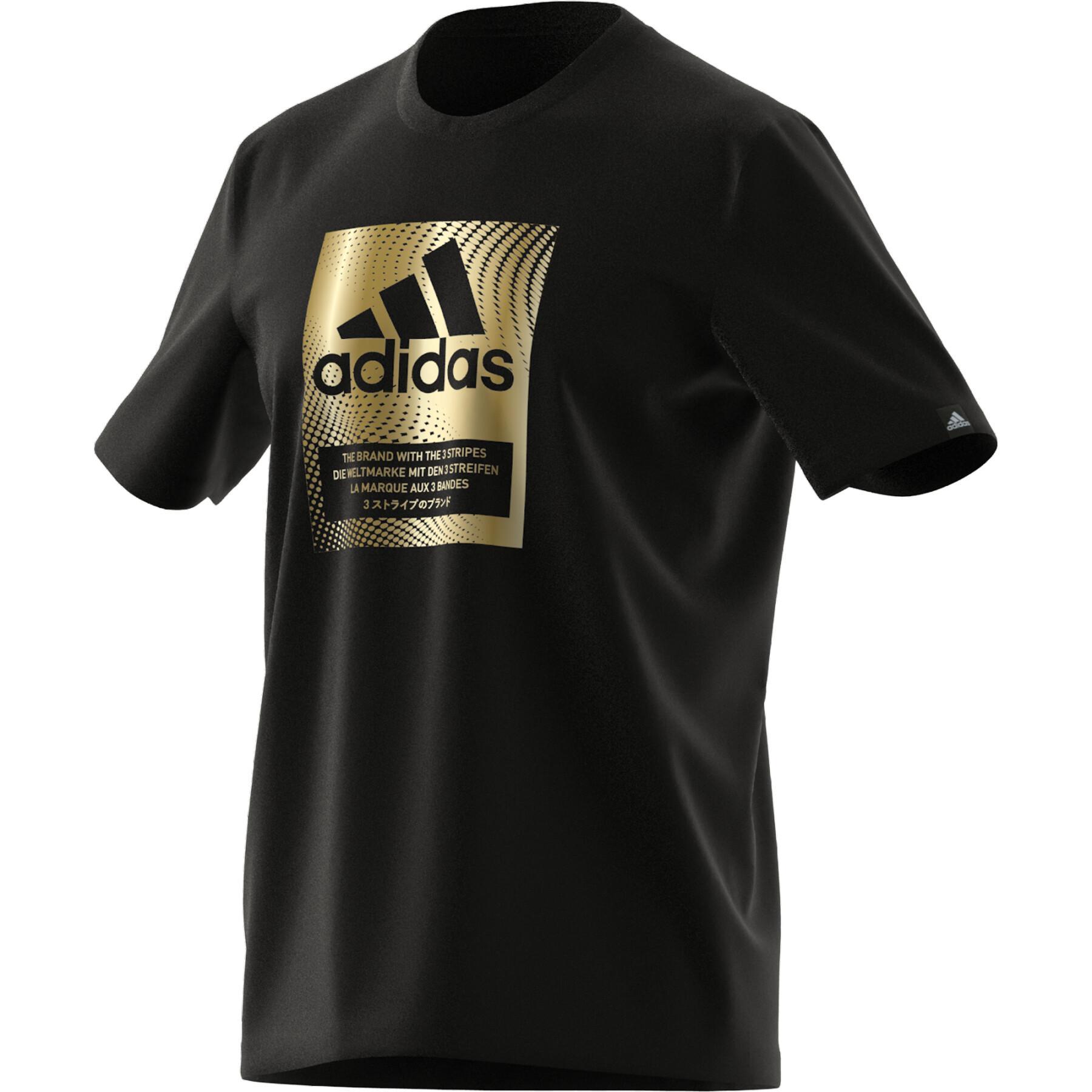 Camiseta adidas Foil Logo Box Graphic