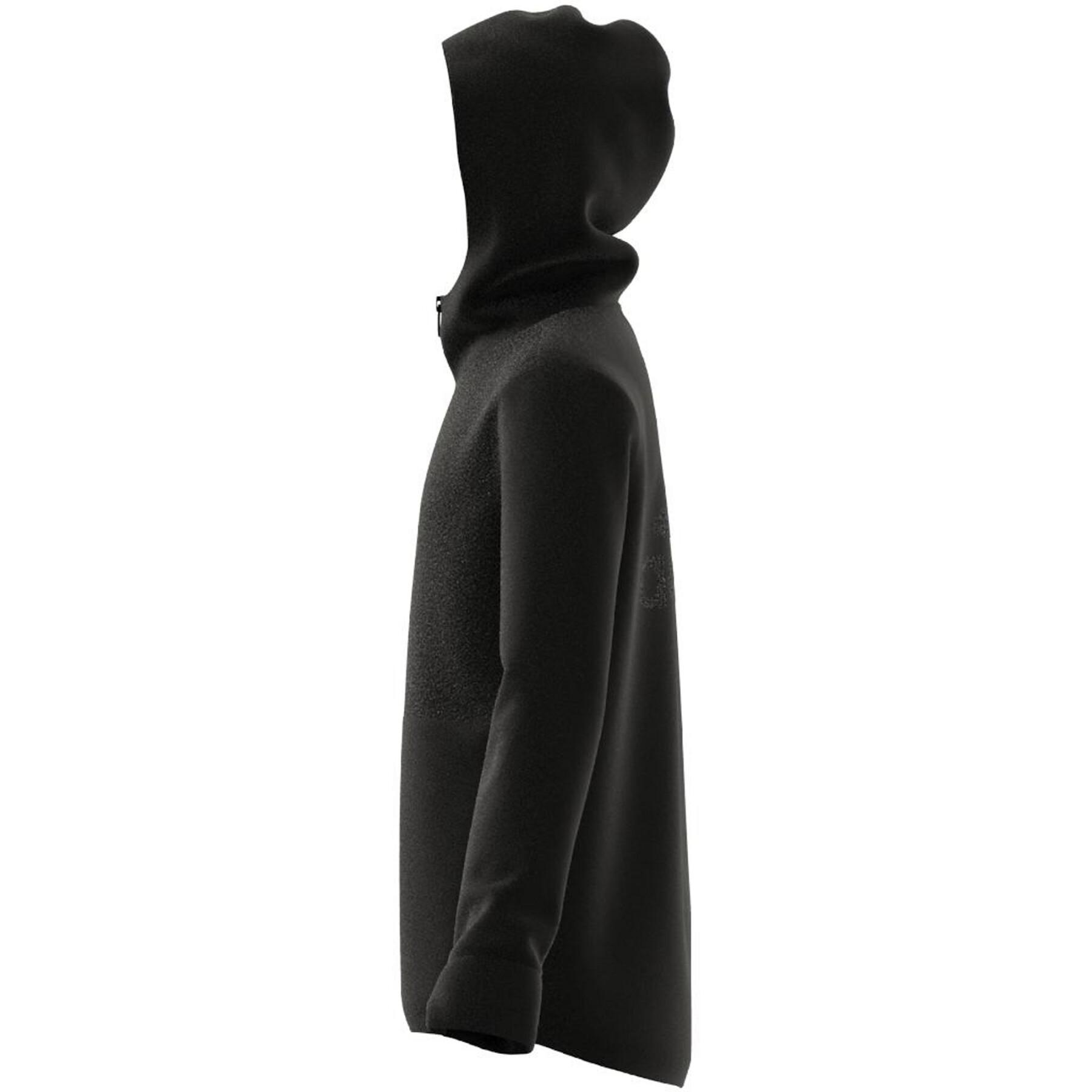 Sudadera con capucha para niños adidas Designed to Move Fleece (Gender Neutral)
