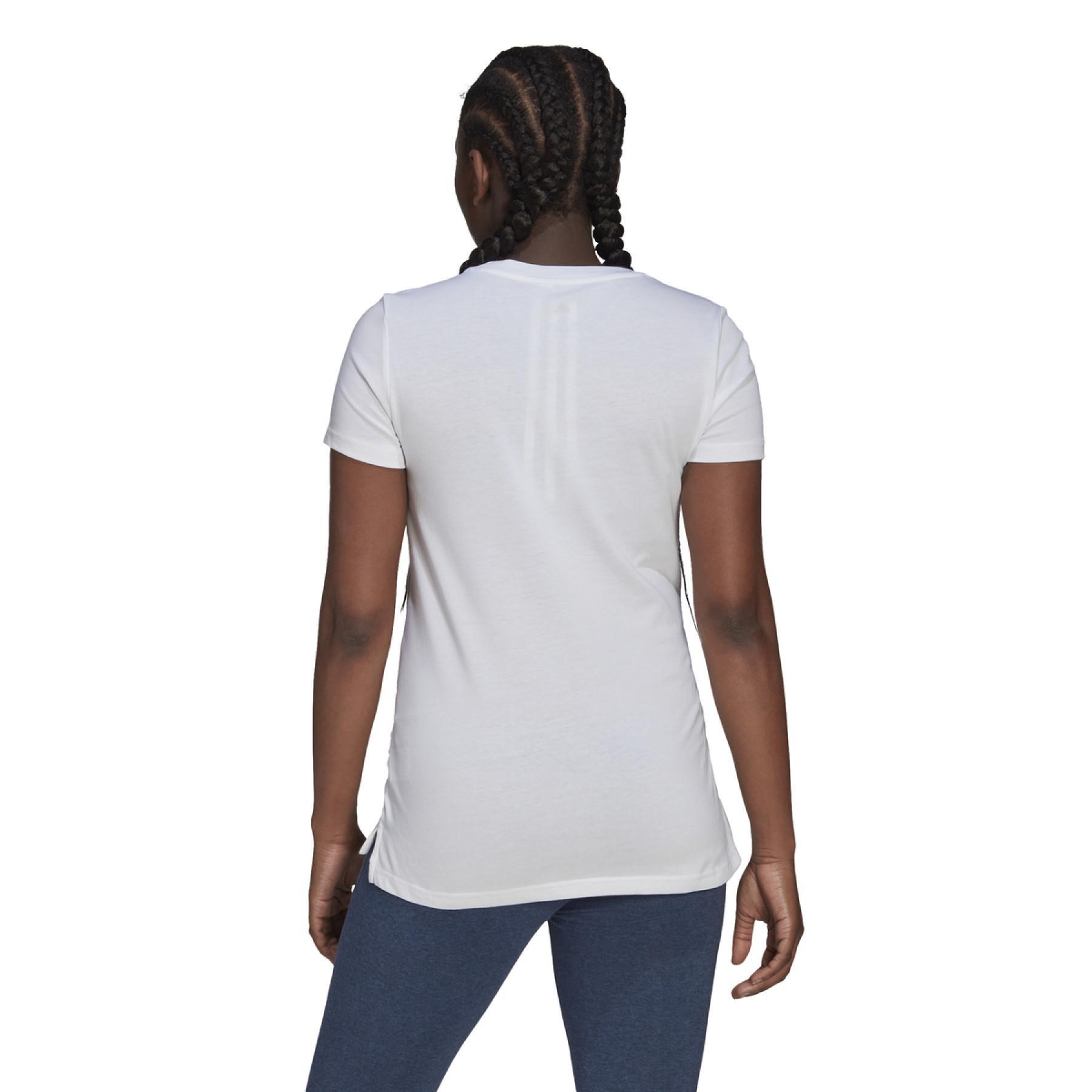 Camiseta de mujer adidas Essentials Cotton Maternité