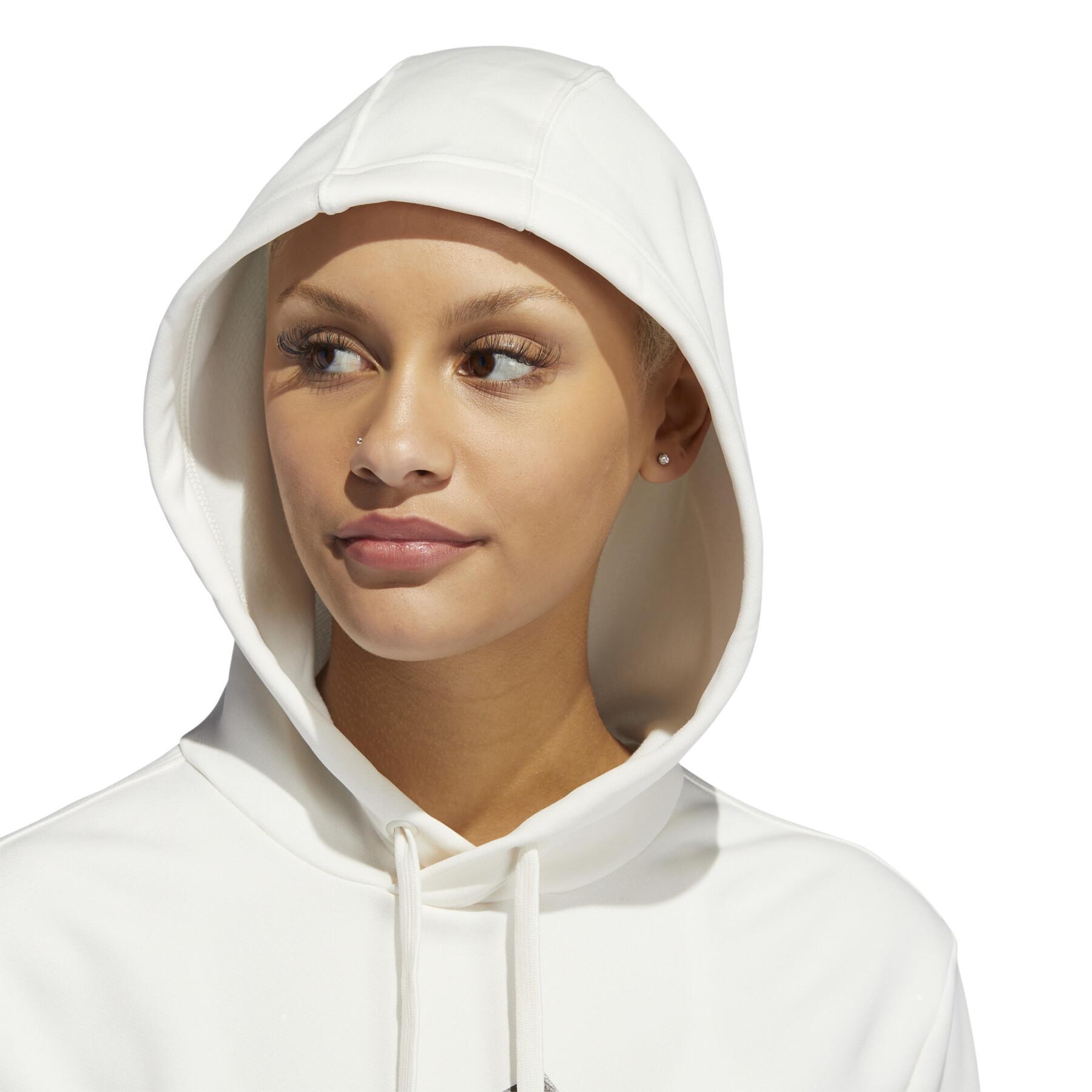 Sudadera con capucha para mujer adidas Game and Go Big Logo