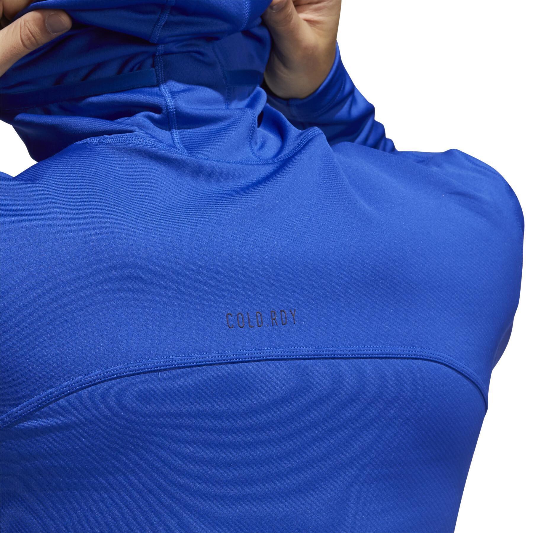Sudadera con capucha adidas COLD.RDY Techfit Fitted