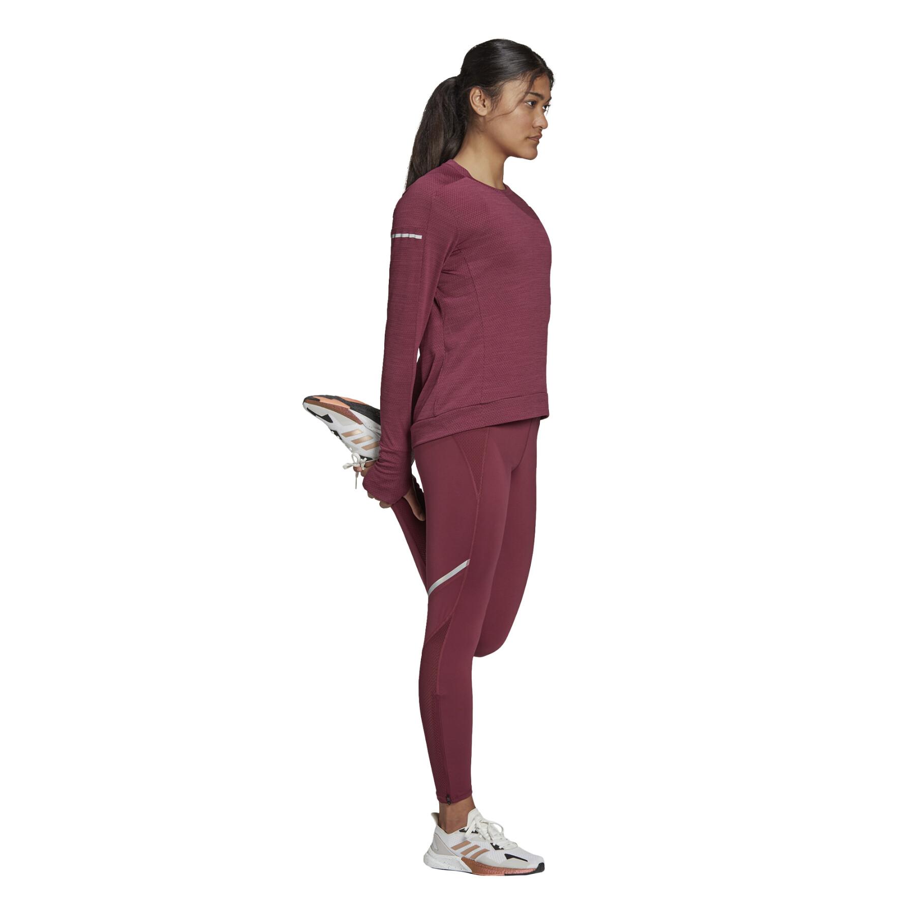Camiseta de manga larga para mujer adidas Cooler Running