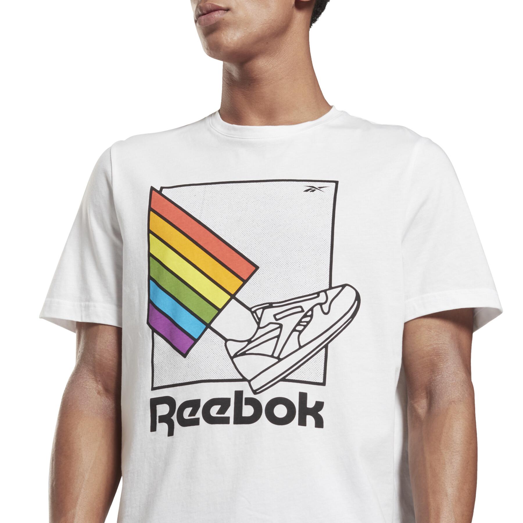 Camiseta Reebok estampada Pride
