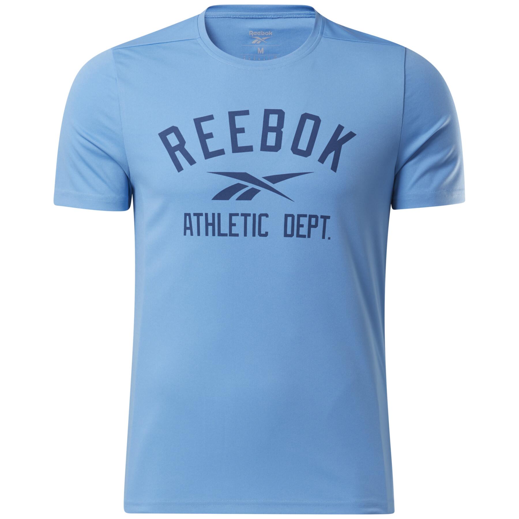 Camiseta Reebok Workout Ready Poly Graphic