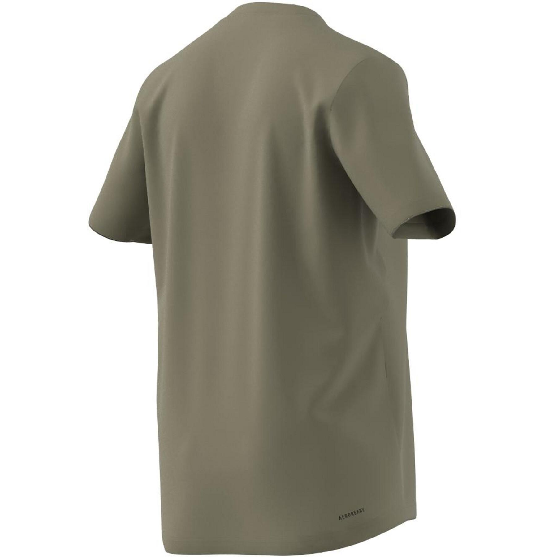 Camiseta adidas Aeroready Designed To Move Sport Coton Touch