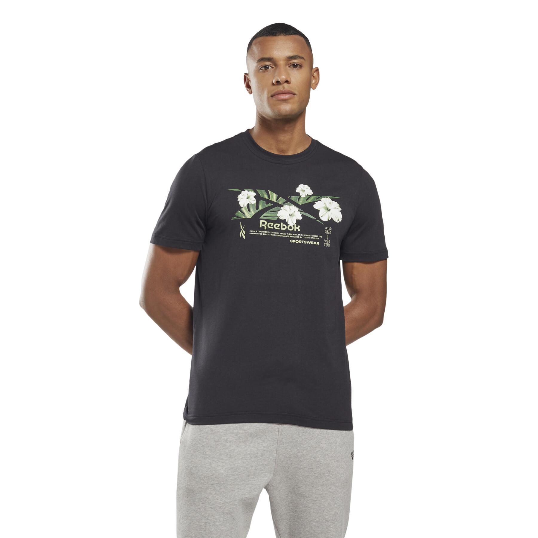 Camiseta Reebok Graphic Series Vector Flower