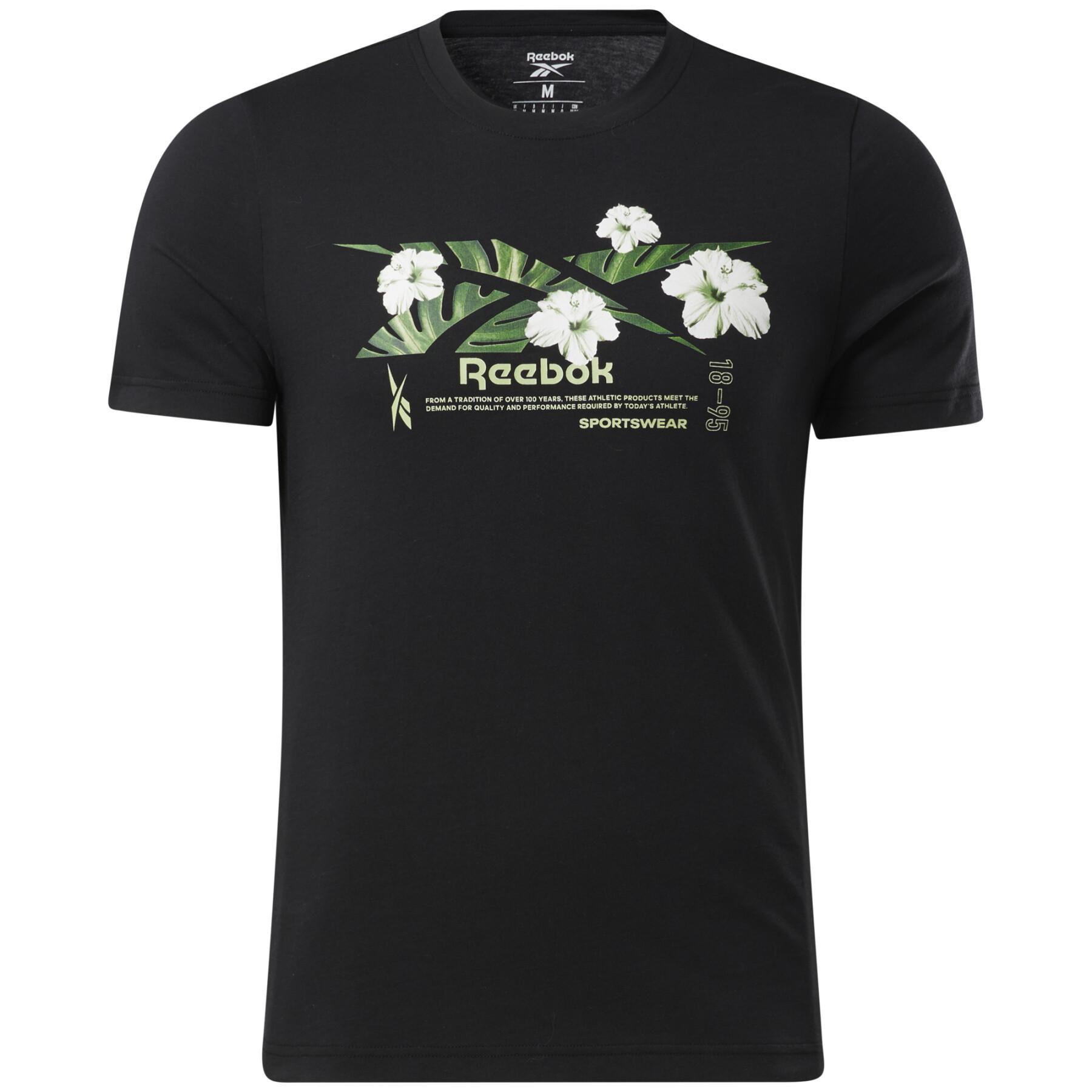 Camiseta Reebok Graphic Series Vector Flower
