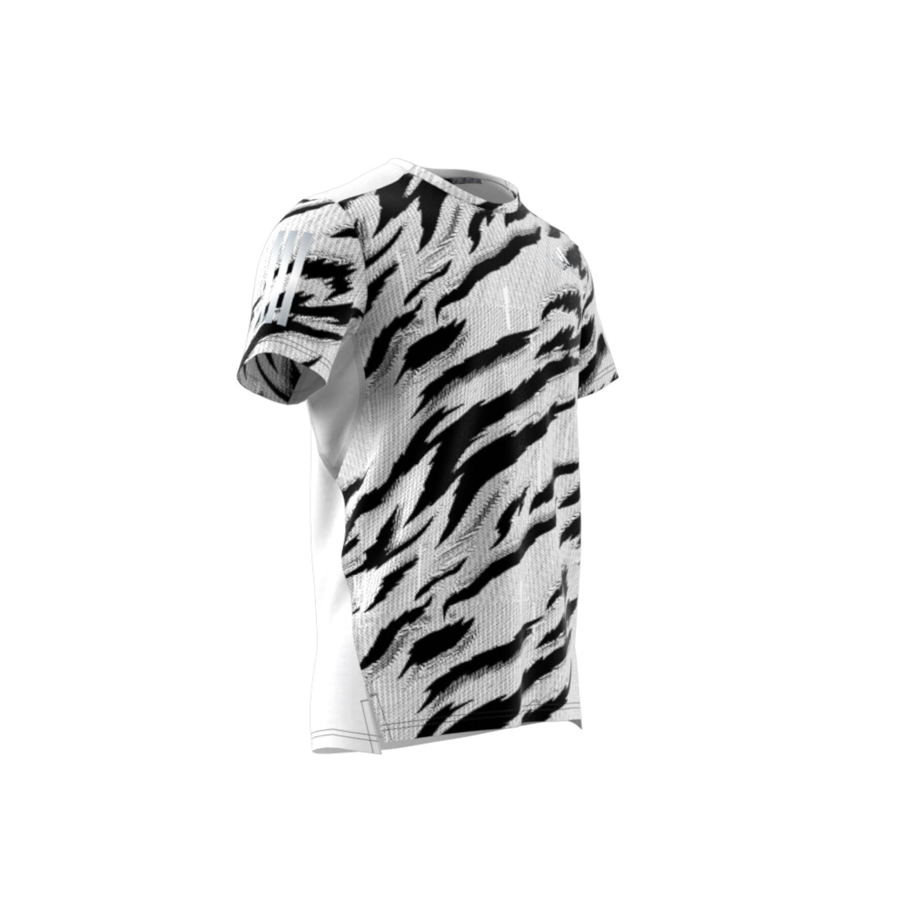 Camiseta adidas Own The Run Tiger