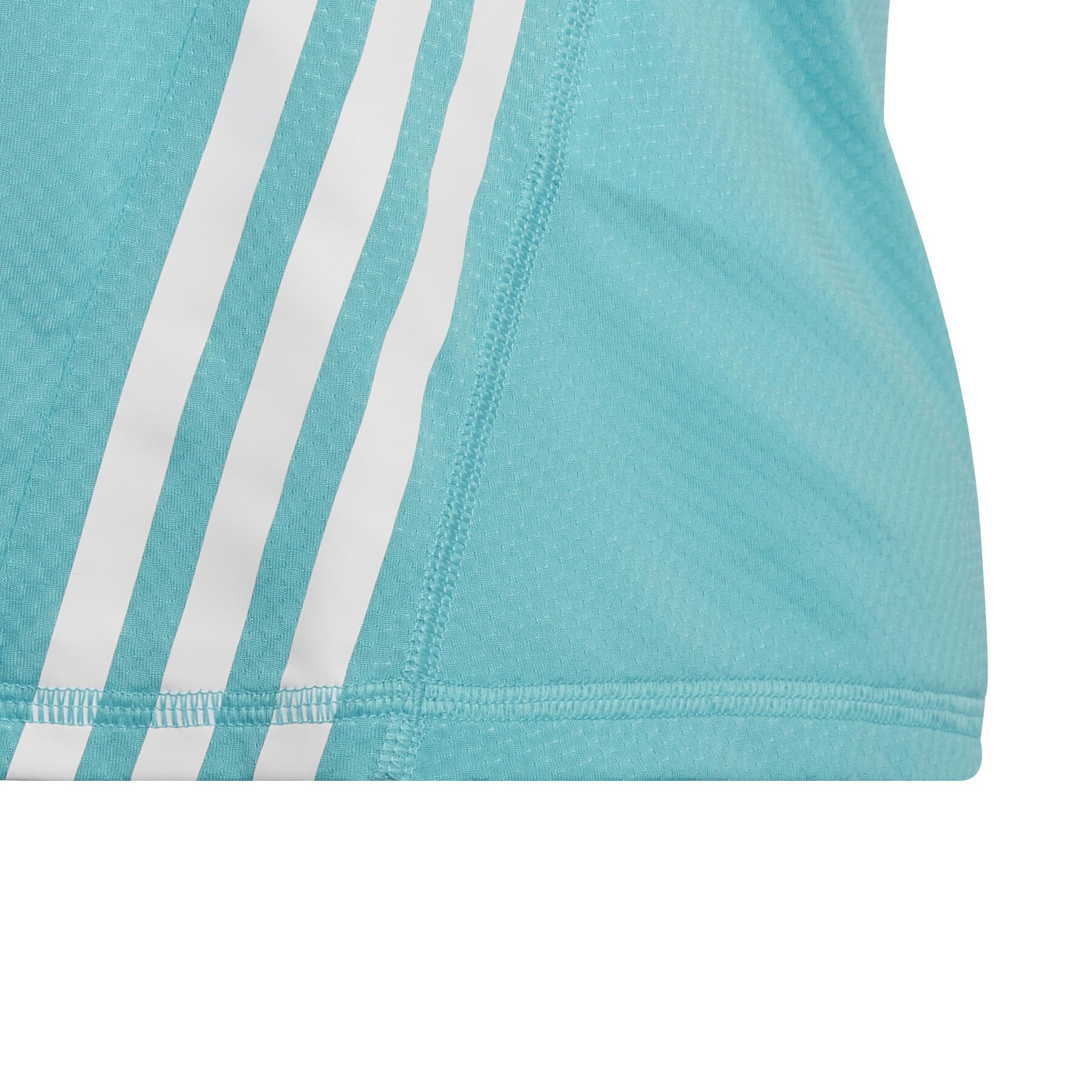 Camiseta de chica adidas Aeroready 3-Stripes