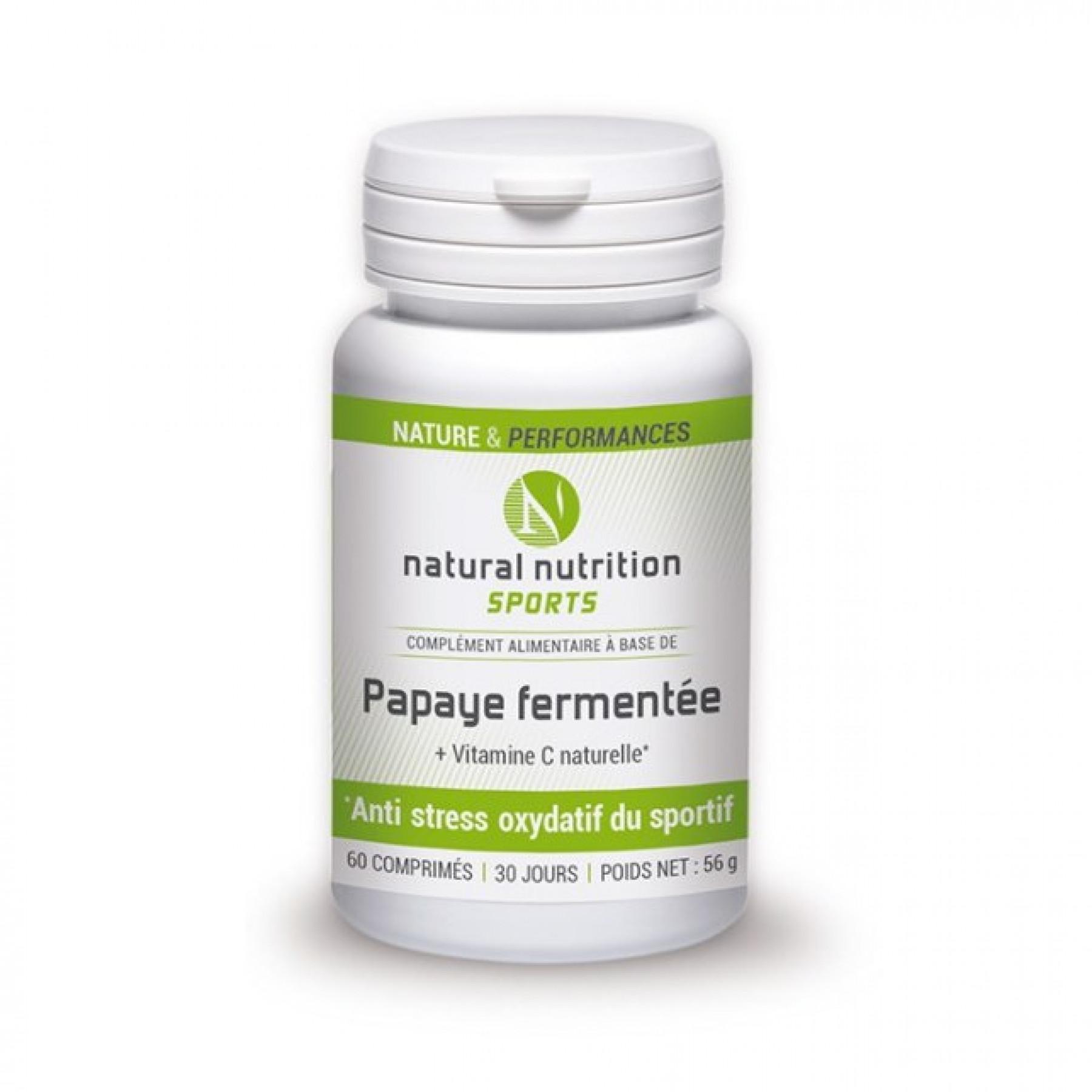 Complemento alimenticio Natural Nutrition Sport Papaye fermentée