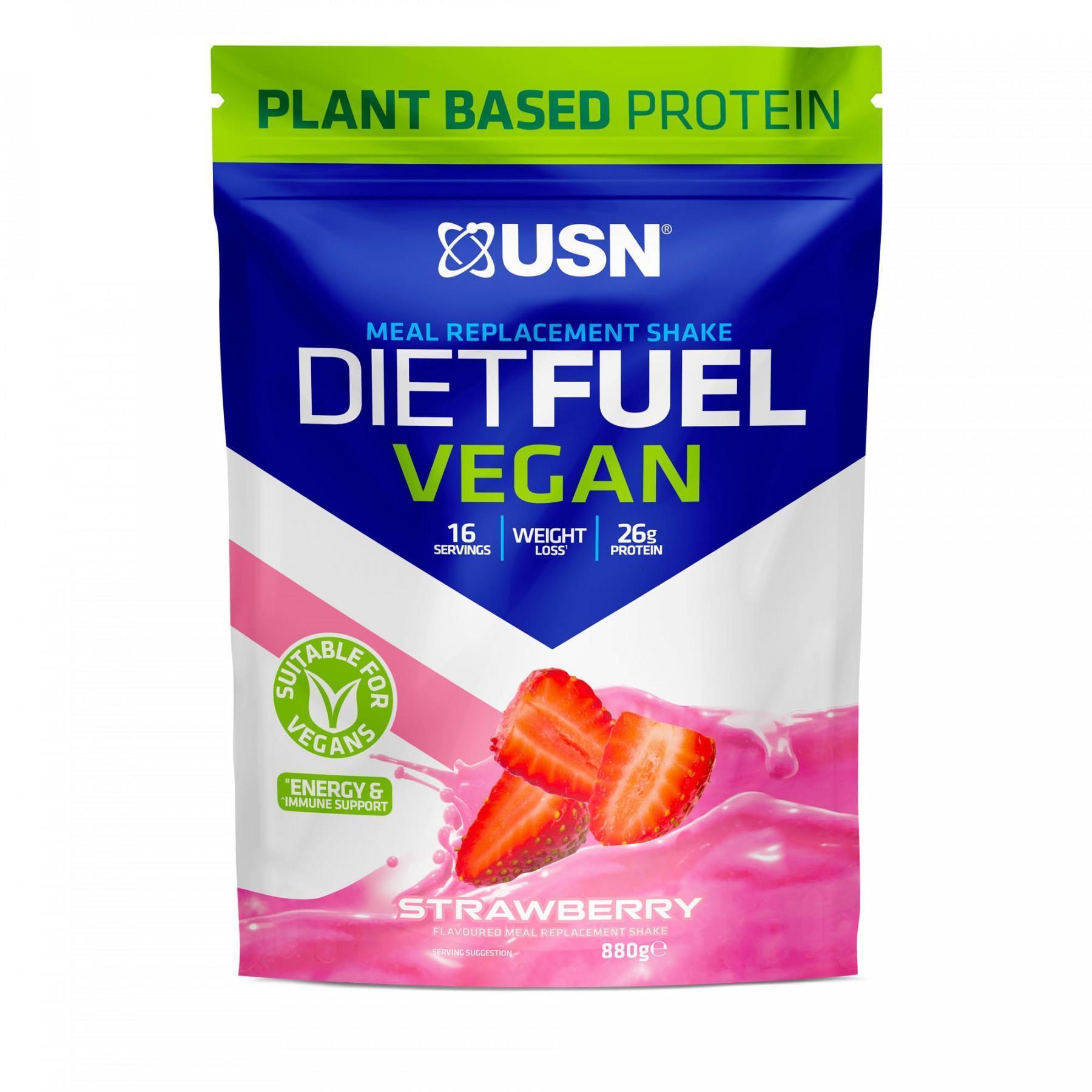 Protein Diet Fuel Vegano Fresa 880g