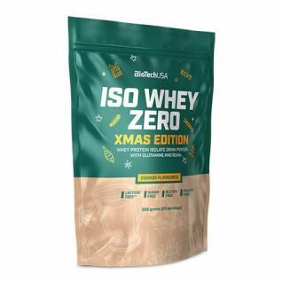 Paquete de 10 bolsas de proteínas Biotech USA iso whey zero lactose free - Popcorn - 500g