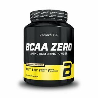 Pack de 6 botes de aminoácidos Biotech USA bcaa zero - Théglacé aux pêches - 700g
