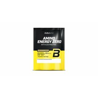 50 paquetes de aminoácidos con electrolitos Biotech USA amino energy zero - Lime - 14g