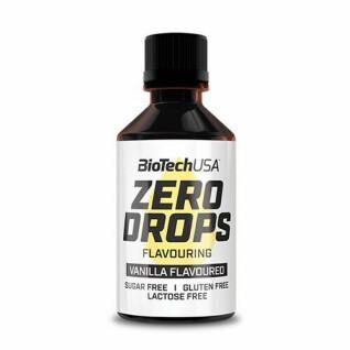 Tubos para aperitivos Biotech USA zero drops - Vanille - 50ml (x10)