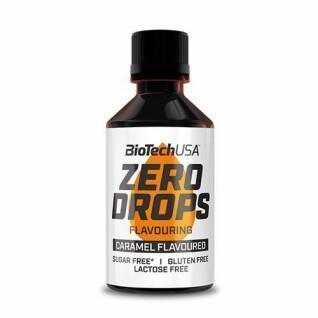 Tubos para aperitivos Biotech USA zero drops - Caramel - 50ml (x10)
