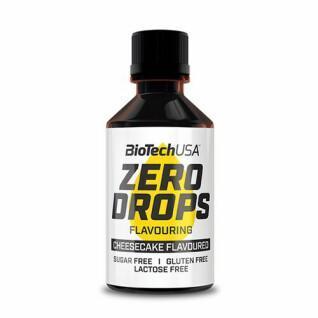 Tubos para aperitivos Biotech USA zero drops - Cheescake - 50ml (x10)