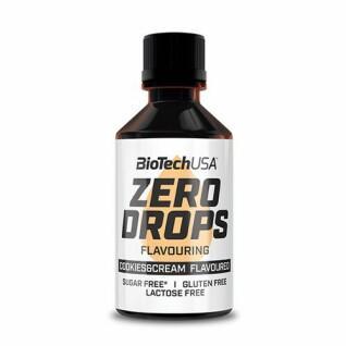 Tubos para aperitivos Biotech USA zero drops - Pâte à biscuits - 50ml (x10)