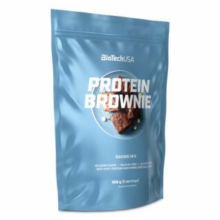 Bolsas de proteínas para tentempiés Biotech USA brownie - 600g (x10)