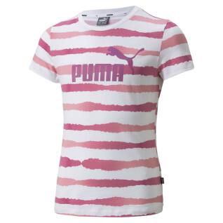 Camiseta de chica Puma Essentielleach AOP