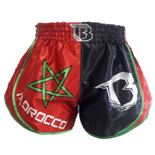 Pantalones cortos de boxeo tailandés Booster Fight Gear Ad Maroco