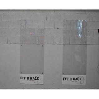 Protección mural de plexiglás Fit & Rack HSPU