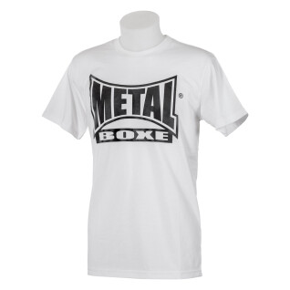 Camiseta de polialgodón Metal Boxe casual