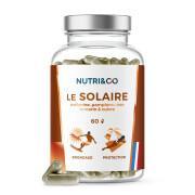 Complemento alimenticio de protección solar - acelerador del bronceado - 60 cápsulas Nutri&Co