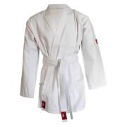 Kimono de kárate con cinturón de algodón blanco Yosihiro