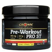 Bebida energética Crown Sport Nutrition Pre-Workout Pro St - citrique - 300 g