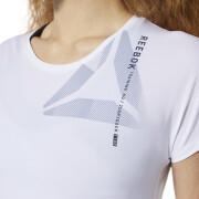 Camiseta de mujer Reebok Activchill à motif