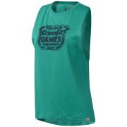 Camiseta de tirantes para mujer Reebok Games Crest