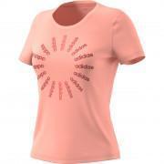 Camiseta de mujer adidas Circled Graphic